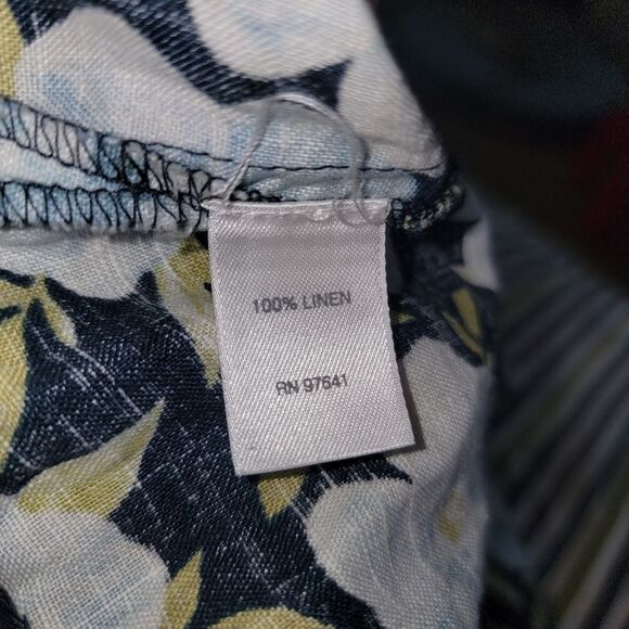 J. Jill Love Linen Floral summer dress size XS - Picture 6 of 6